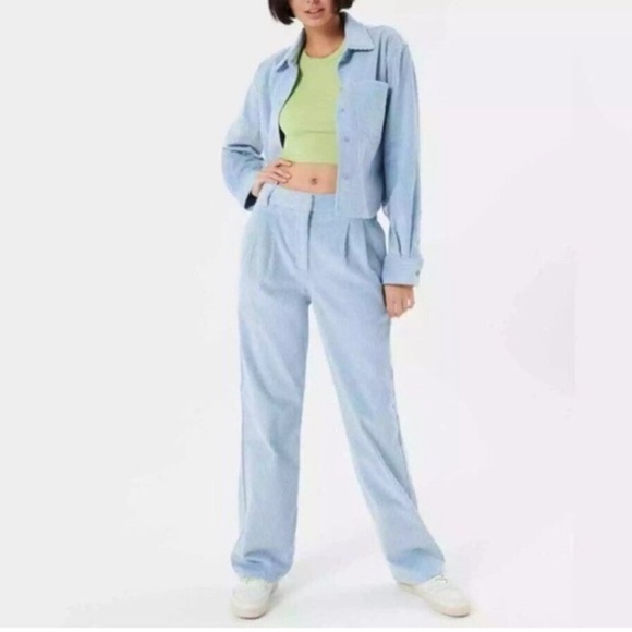 Sunday Best Pants - Sunday Best Artitzia Dune Blue Corduroy Harvey Pants Size 2